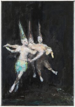 Ghost (after Witches' Flight by Goya), 40 x 30 cm, 2013-2014