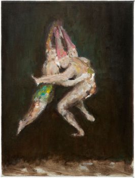 Ghost (after Witches' Flight by Goya), 40 x 30 cm, 2014