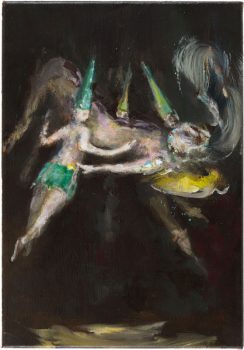 Ghost (after Witches' Flight by Goya), 40 x 30 cm, 2014-2015