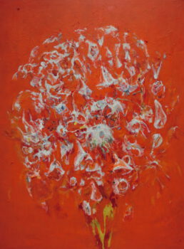 Fragilité des fleurs, Bouquet, 2016, oil on canvas, 170 x 130 cm